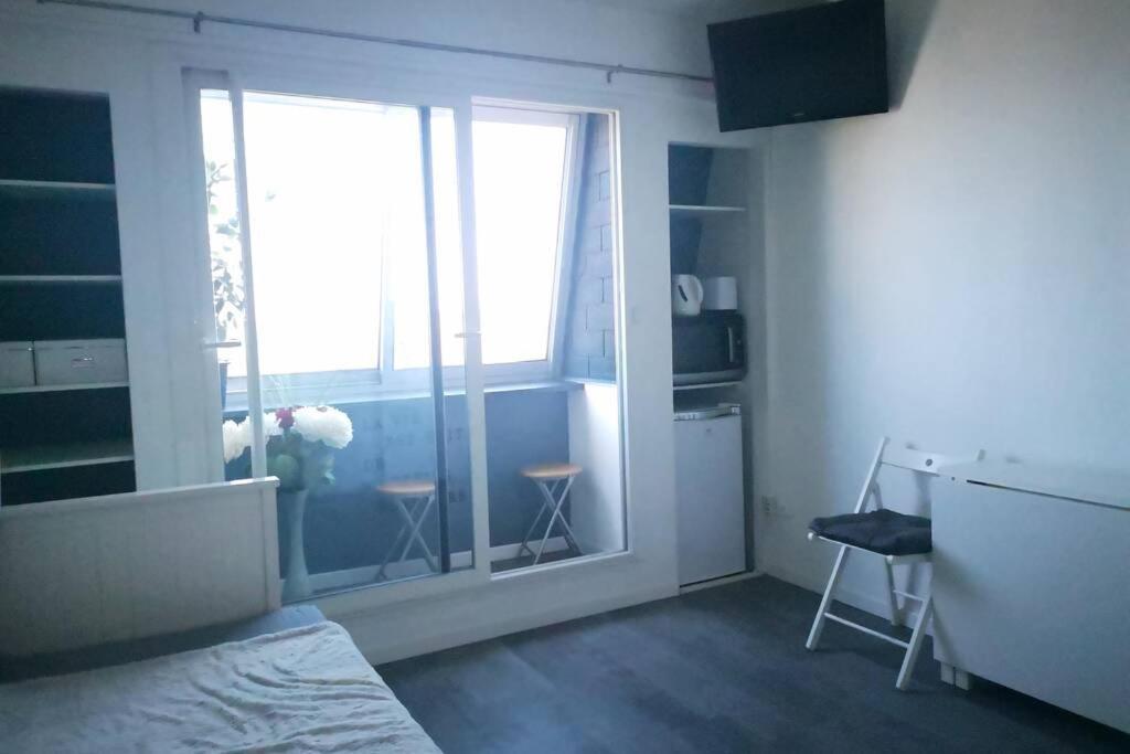 Studio Vue Mer 180° A 200 M De La Plage En Normandie +Parking Apartment Курсел-сюр-Мер Екстериор снимка