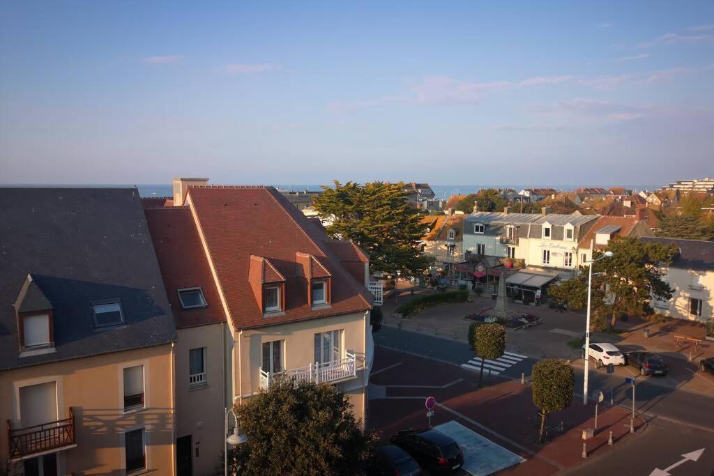 Studio Vue Mer 180° A 200 M De La Plage En Normandie +Parking Apartment Курсел-сюр-Мер Екстериор снимка